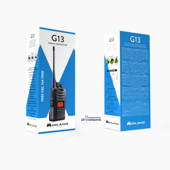 Midland G13 PMR446 Funkgerät