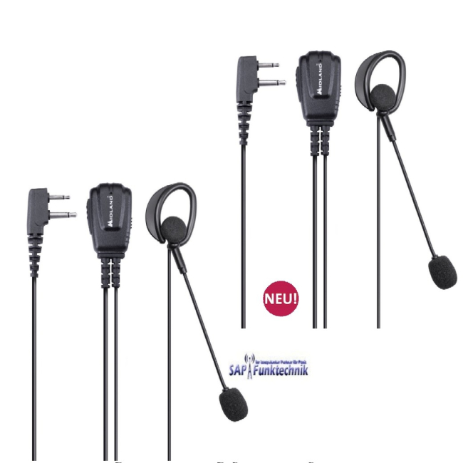 2er-Kofferset MIDLAND G9 Pro PMR+LPD inkl. MA 30-L Pro Headset